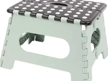 Online Merk Opvouwbaar Opstapkrukje Groen,Zwart