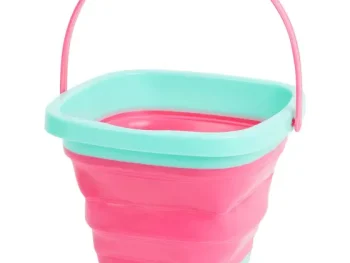 Fashion Intex Opvouwbare Emmer Blauw,Groen,Geel