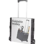 Discount Action Opvouwbare Trolley Zwart