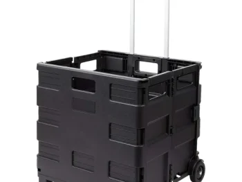 Discount Action Opvouwbare Trolley Zwart