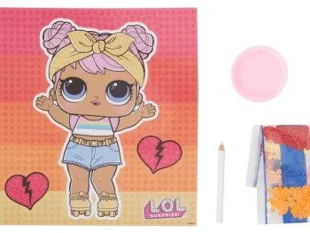 Outlet Disney Paillettenkunstwerk Meerkleurig