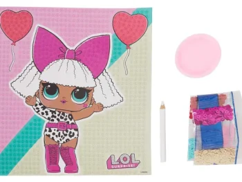 Outlet Disney Paillettenkunstwerk Meerkleurig