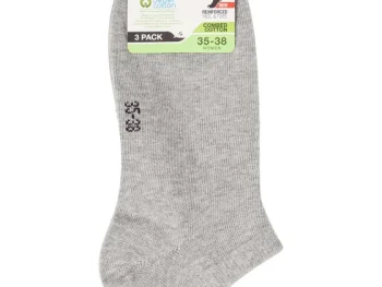 Discount Pairz Sneakersokken Grijs