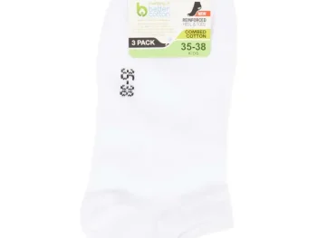 Best Pairz Sneakersokken Wit