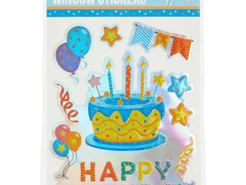 Discount Disney Party Universe Verjaardagsraamsticker