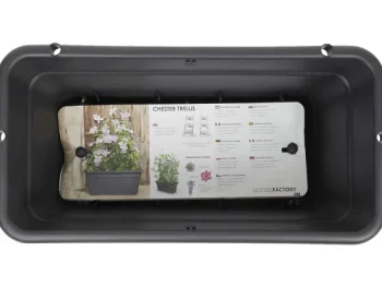 Best Merk Plantenbak Met Klimrek Zwart