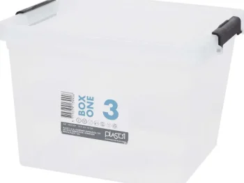 New Merk Plast1 Opbergbox Transparant