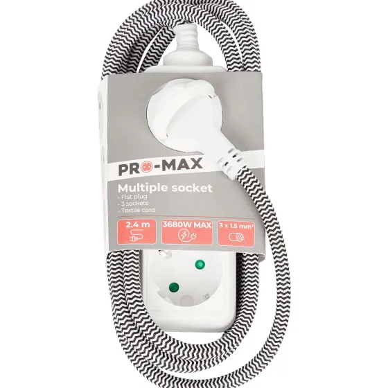 pro-max-stekkerdoos-LQZmykAZ-3.webp Online Pro-max Stekkerdoos Wit,Zwart