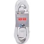 Hot Pro-max Verlengsnoer Wit