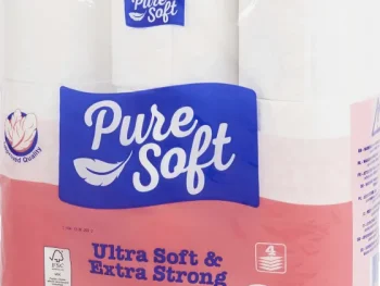 Clearance Pure Soft Toiletpapier Ultra Soft & Extra Strong