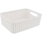 Hot Merk Rattan Mand Zwart,Wit