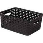 Clearance Merk Rattan Mand Wit,Zwart