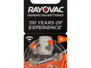 Outlet Rayovac Hoortoestelbatterijen A13 Zilver