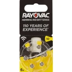 Fashion Rayovac Hoortoestelbatterijen A10