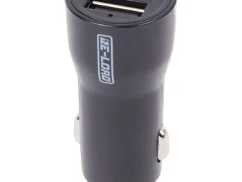 Hot Re-load Autolader 2-Poorts Usb-A Wit,Zwart