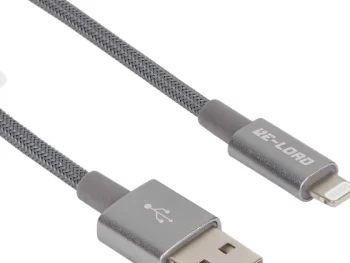 Hot Re-load High Speed Laad- En Datakabel 8-Pins Zwart,Grijs,Wit