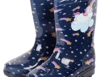 Clearance Merk Regenlaarzen Met Licht Print