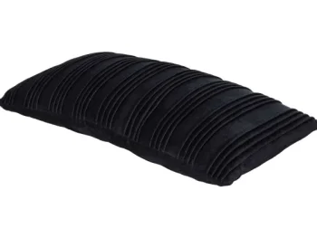 Outlet Code Maison Ribstof Kussen Bruin,Roze,Zwart