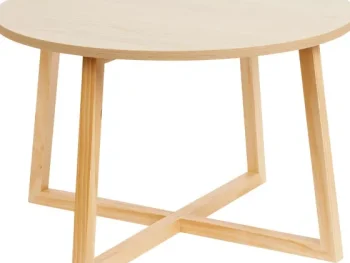 Online Merk Ronde Bijzettafel Beige,Zwart