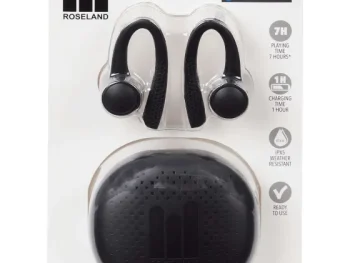 Clearance Roseland Draadloze Oordopjes Zwart