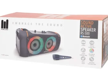 Online Roseland Party Speaker Rs-500 Meerkleurig,Zwart