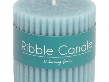 Sale Candra Rustieke Mini-Kaars Blauw,Groen,Roze,Wit