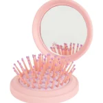 Hot Head & Shoulders Selfie Girls Haarborstel Met Spiegel Print