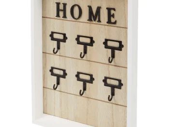 New Merk Sleutelkast Zwart,Bruin,Wit