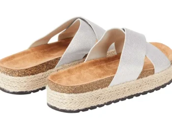 Discount Merk Slippers Bruin,Goud,Zilver