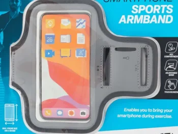 Outlet Dunlop Smartphone Sportarmband Grijs,Zwart