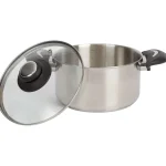 Online Sola Kookpan Met Glazen Deksel Zilver