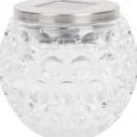 Sale Merk Solar Glazen Lamp Op Zonne-Energie Transparant