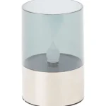 Sale Merk Solar Theelichtje In Houder Blauw,Bruin,Transparant