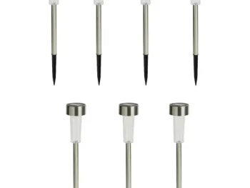 Sale Merk Solar Tuinstekers Op Zonne-Energie Zilver