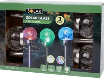 Discount Merk Solar Tuinstekers Op Zonne-Energie Zilver