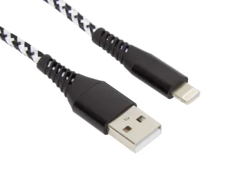 Online Sologic Laad- En Datakabel 8-Pins Meerkleurig,Zwart