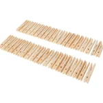 Fashion Spargo Houten Wasknijpers Bruin