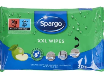 Online Spargo Vochtige Schoonmaakdoekjes Xxl