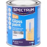 Discount Spectrum 2-In-1 Hoogglans Verf Wit