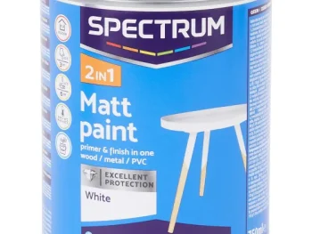 Best Spectrum 2-In-1 Matte Verf Wit