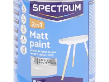 Clearance Spectrum 2-In-1 Matte Verf Taupe Roze,Taupe