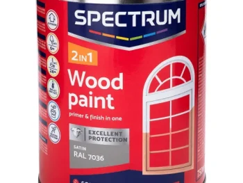 Best Spectrum 2-In-1 Zijdeglans Houtlak Ral 7036 Grijs