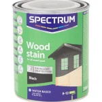 Sale Spectrum Dekkende Houtbeits Zwart