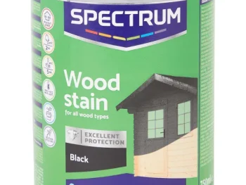 Sale Spectrum Dekkende Houtbeits Zwart