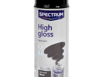 New Spectrum Hoogglans Spuitverf Zwart