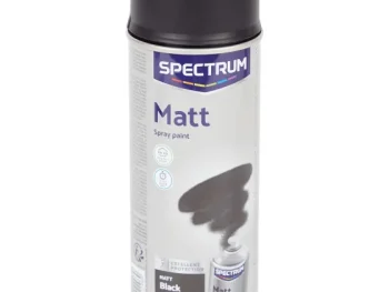 Clearance Spectrum Matte Spuitverf Zwart
