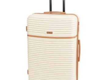 Fashion Spilbergen Koffer Milan Beige,Blauw,Roze