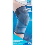 Fashion Dunlop Sport Support Kniebandage Blauw