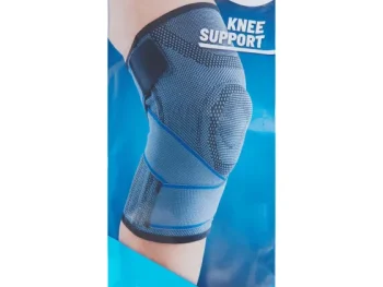 Fashion Dunlop Sport Support Kniebandage Blauw