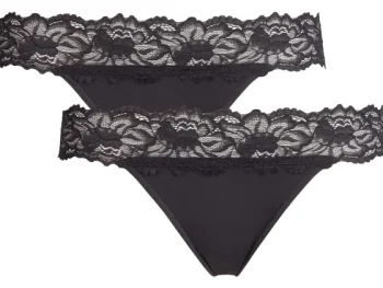 Sale Australian Strings Met Kant Meerkleurig,Zwart